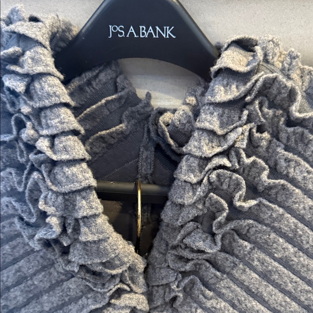 Alaia Gray Ruffled Women's Bolero (S) and Skirt (XS) - Picture 3 of 15